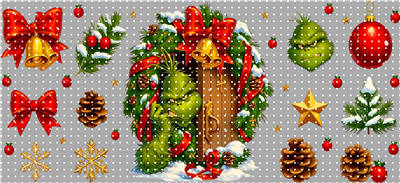 16oz Christmas-S  2254